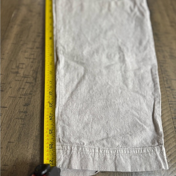 Free People Cream Textured Pants - Picture 5 of 13